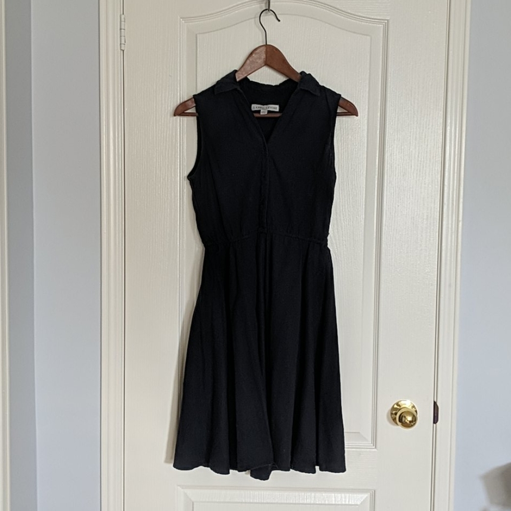 Linen Larry Levine dress